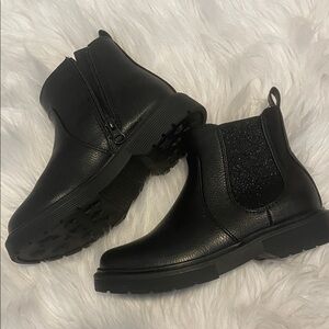 Cat & Jack Black Kids Boots